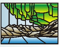 Alaskan mountains, aurora and lake (image for) Alaskan mountains, aurora and lake