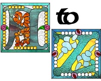 Babylon style alphabet A - Z (image for) Babylon style alphabet A - Z