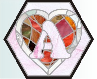 (image for) Alphabet broken hearts "A"