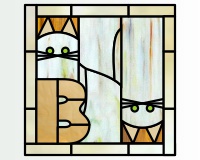 Alphabet crazy cats B (image for) Alphabet crazy cats B