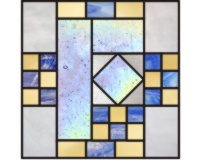 (image for) Alphabet-quilt block "F"