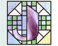 (image for) Alphabet-quilt block "J"