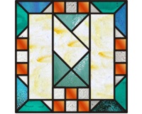 Alphabet-quilt block "M" (image for) Alphabet-quilt block "M"