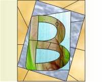 Alphabet - ransom note "B" (image for) Alphabet - ransom note "B"