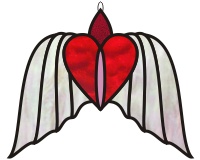 (image for) Angel wings heart
