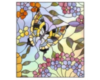 (image for) Butterfly and flowers