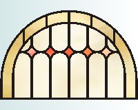 (image for) Arched transom - victorian