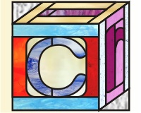(image for) Alphabet baby blocks "c"