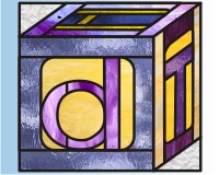 Alphabet baby blocks "d" (image for) Alphabet baby blocks "d"