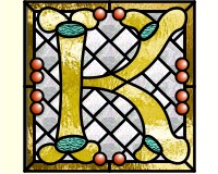 Babylon style English "K" (image for) Babylon style English "K"