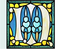 Babylon style English "M" (image for) Babylon style English "M"