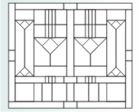 (image for) Barbs prairie (stained glass pattern)