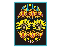 Easter - bds pysanka egg 2 (miyuki or aiko bds) (image for) Easter - bds pysanka egg 2 (miyuki or aiko bds)