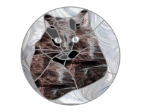 (image for) Black cat with green eyes 4