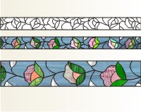 (image for) Borders - floral