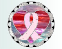 (image for) Cancer ribbon heart