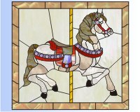 Carousel horse - paint 1 (image for) Carousel horse - paint 1