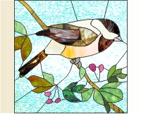 (image for) Chickadee and rose hips