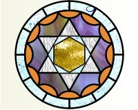 (image for) Christmas star hebrew 2009 var1