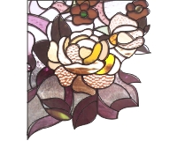 (image for) Window corners - roses