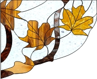 Window corners - autumn var1 (image for) Window corners - autumn var1