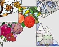 Window corners - four seasons (image for) Window corners - four seasons