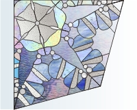 (image for) Window corners - snowflake 6