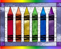 Rainbow crayons 1 (image for) Rainbow crayons 1