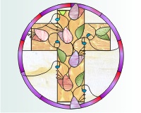 (image for) Cross and tulips 1