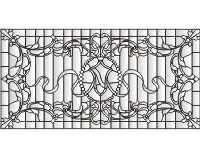 Curved window longer v2 (42 x 21") (shield) (image for) Curved window longer v2 (42 x 21") (shield)