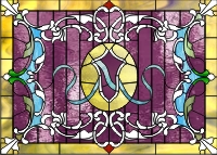 (image for) Window with crest: another version