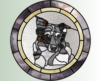 (image for) Dog, border collie round