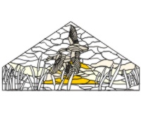 (image for) Ducks and cattails 72x36