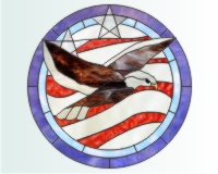 Eagle flag round (image for) Eagle flag round