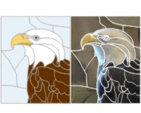 (image for) Eagle's head simple