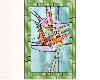(image for) Easy bird of paradise and border