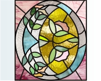 (image for) Easy stained glass easter egg v1 2010