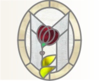 (image for) Easy oval alphabet "M" var 2