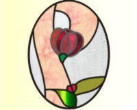 (image for) Easy oval alphabet "P"