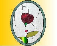 (image for) Easy oval alphabet "R" var 1