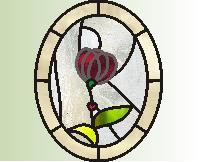 (image for) Easy oval alphabet "R" var 2