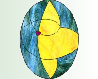 (image for) Easy oval alphabet "C"