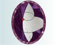 (image for) Easy oval alphabet "C" var 1