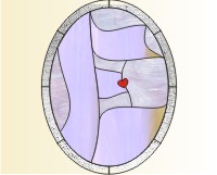 (image for) Easy oval alphabet "E" var1