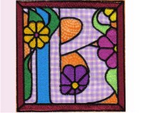 (image for) Ornamental English "B" applique