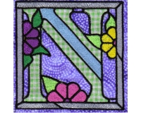 (image for) Ornamental English "N" applique