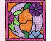 (image for) Ornamental English "O" applique