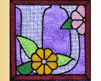 (image for) Ornamental English "U" applique