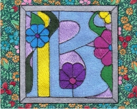 (image for) Ornamental English "B" embroidery