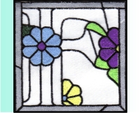 (image for) Ornamental English "F" embroidery